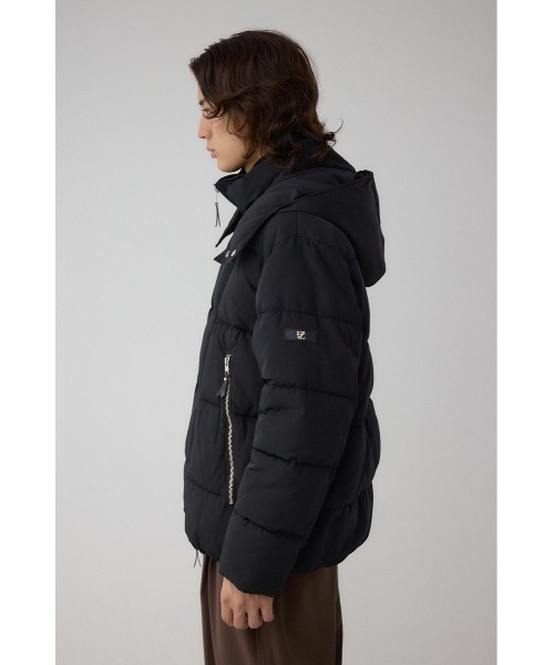 AZUL by moussy(アズールバイマウジー)の「アーバンモナーク中綿ブルゾン 冬服 秋服(ブルゾン・メンズ・ブラック/ネイビー・MEDIUM/LARGE)」の7枚目の写真