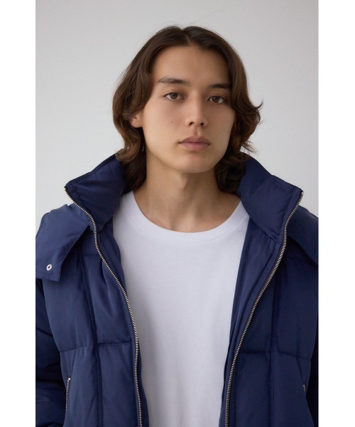 AZUL by moussy(アズールバイマウジー)の「アーバンモナーク中綿ブルゾン 冬服 秋服(ブルゾン・メンズ・ブラック/ネイビー・MEDIUM/LARGE)」の20枚目の写真