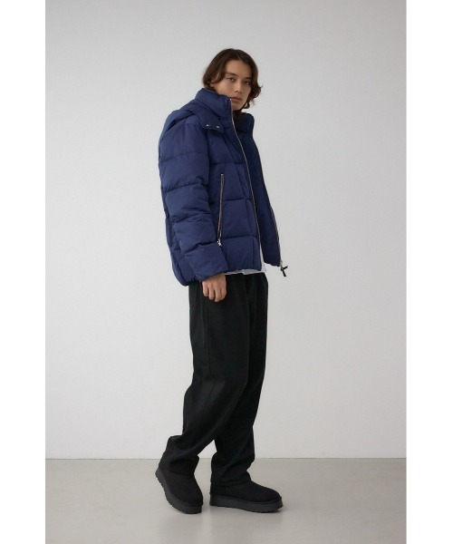 AZUL by moussy(アズールバイマウジー)の「アーバンモナーク中綿ブルゾン 冬服 秋服(ブルゾン・メンズ・ブラック/ネイビー・MEDIUM/LARGE)」の21枚目の写真