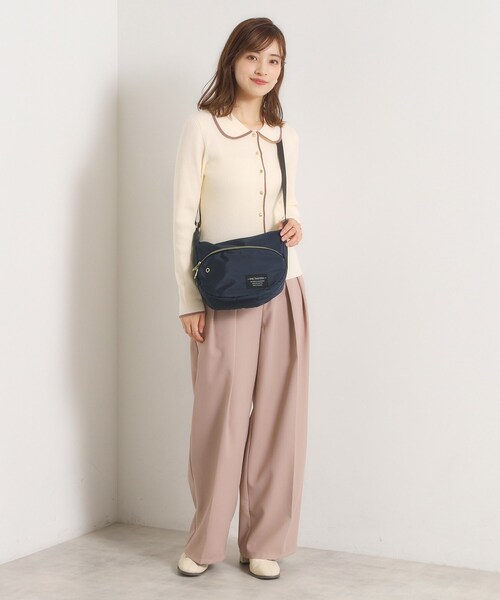 ITS'DEMO(イッツデモ)の「【防花粉】高密度ポリ半月ミニショルダー(ショルダーバッグ・レディース・ブラック/ブルーグリーン/ダークグレー/ネイビー・00)」の10枚目の写真