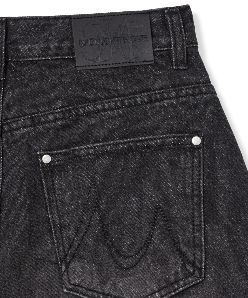 Midnight Move(ミッドナイトムーブ)の「7 vt pants (black)(デニムパンツ・レディース・その他・SMALL/MEDIUM)」の3枚目の写真