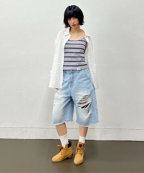 Midnight Move(ミッドナイトムーブ)の「7 vt pants (black)(デニムパンツ・レディース・その他・SMALL/MEDIUM)」の10枚目の写真
