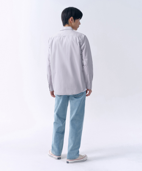 MUSINSA STANDARD（ムシンサスタンダード）の「ストレートデニムパンツ [スカイブルー]（デニムパンツ・メンズ・その他・40/38/42/36/34/32/30/31/33/26/27/28/29）」の4枚目の写真