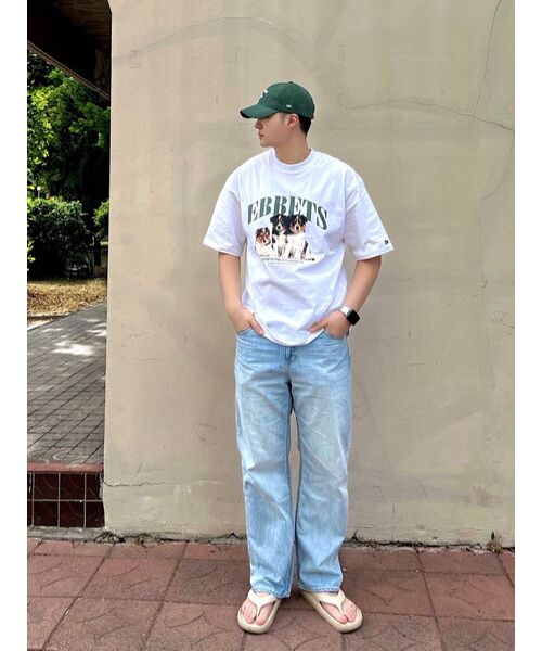 MUSINSA STANDARD（ムシンサスタンダード）の「ストレートデニムパンツ [スカイブルー]（デニムパンツ・メンズ・その他・40/38/42/36/34/32/30/31/33/26/27/28/29）」の16枚目の写真