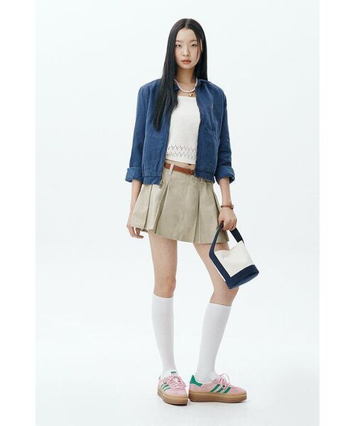 TTUDEMENT(トュードメント)の「PUNCHING SLEEVELESS KNIT TOP NAVY(ニット/セーター・レディース・その他・FREE)」の7枚目の写真