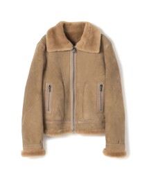 BACCA（バッカ）の「ラムレザー ムートンジャケット（その他アウター）」