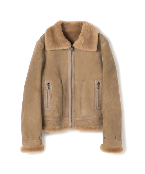 ラムレザー ムートンジャケット（その他アウター）｜BACCA（バッカ）の
