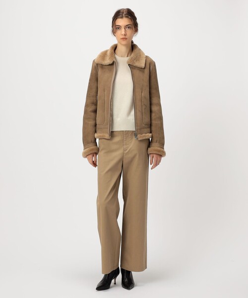 ラムレザー ムートンジャケット（その他アウター）｜BACCA（バッカ）の