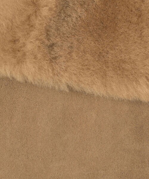 BACCA(バッカ)の「ラムレザー ムートンジャケット(その他アウター・レディース・ブラック/ベージュ・38/36)」の15枚目の写真