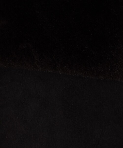 BACCA(バッカ)の「ラムレザー ムートンジャケット(その他アウター・レディース・ブラック/ベージュ・38/36)」の17枚目の写真