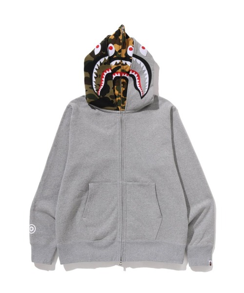 トップス A BATHING APE SHARK FULL ZIP HOODIE SHARK WORK HOODIE JACKET（ブルゾン）｜A BATHING APE（アベイシング