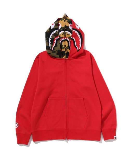 SHARK FULL ZIP DOUBLE HOODIE（パーカー）｜A BATHING APE（ア