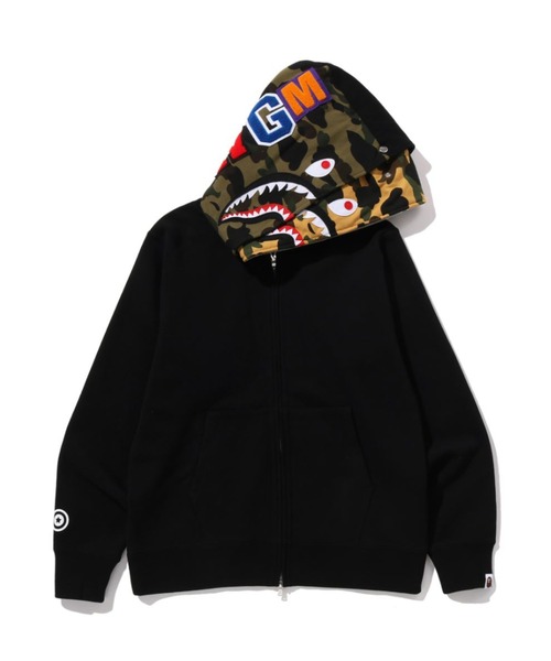 SHARK FULL ZIP DOUBLE HOODIE（パーカー）｜A BATHING APE（ア