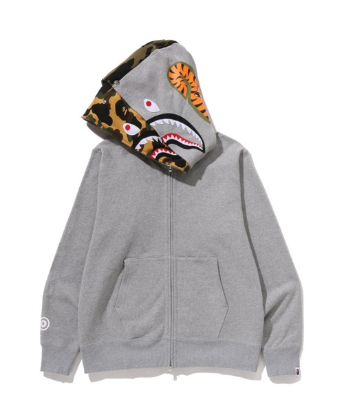 SHARK FULL ZIP DOUBLE HOODIE（パーカー）｜A BATHING APE（ア