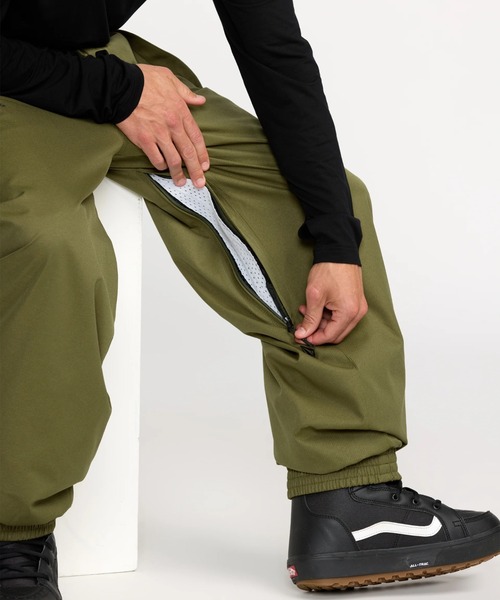 VOLCOM（ボルコム）の「VOLCOM ARTHUR 20K PANT/ボルコムスキースノーボードウェア(パンツ)（その他パンツ・メンズ・ブラック/オリーブ/モスグリーン・SMALL/MEDIUM/LARGE/X-LARGE）」の14枚目の写真