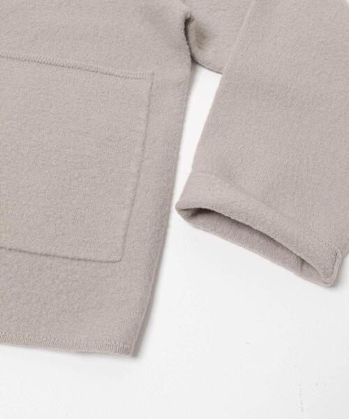 圧縮ウールショートジャケット（ノーカラージャケット）｜かぐれ