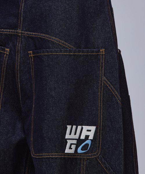 SCALLYWAG（スカリーワグ）の「ダブルニバギーカーペンター生地デニム[インディゴ]（デニムパンツ・レディース・その他・SMALL/MEDIUM/LARGE/X-LARGE）」の9枚目の写真