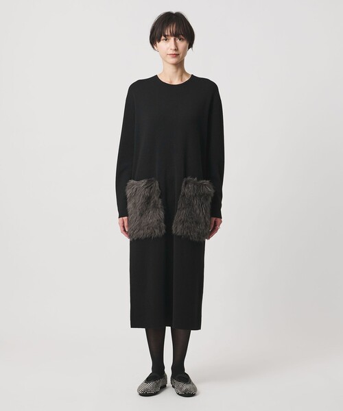 UNITED ARROWS（ユナイテッドアローズ）の「ポケット ワンピース（ワンピース・レディース・オフホワイト/ブラック・36/38）」の21枚目の写真