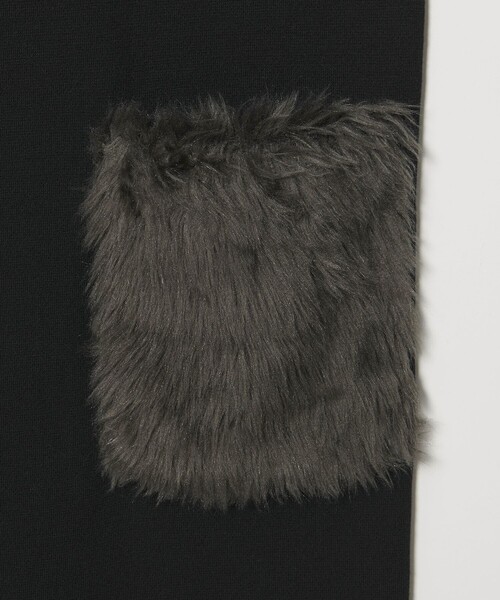 UNITED ARROWS（ユナイテッドアローズ）の「ポケット ワンピース（ワンピース・レディース・オフホワイト/ブラック・36/38）」の5枚目の写真