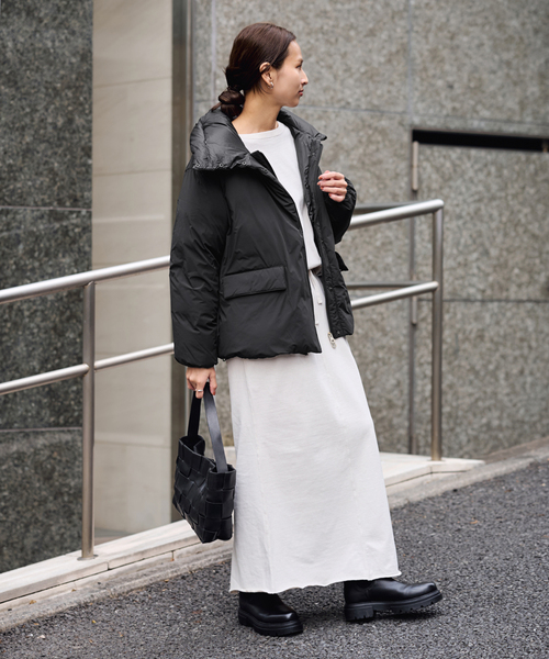 FRAMeWORK(フレームワーク)の「DUVETICA/デゥベティカ TADEWI(ダウンジャケット/コート・レディース・ブラック・42/40)」の4枚目の写真