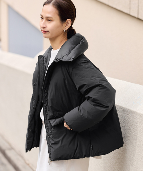 FRAMeWORK(フレームワーク)の「DUVETICA/デゥベティカ TADEWI(ダウンジャケット/コート・レディース・ブラック・42/40)」の7枚目の写真