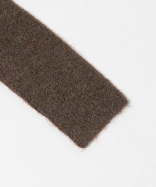 SENSE OF PLACE by URBAN RESEARCH（センスオブプレイスバイアーバンリサーチ）の「『洗濯可』ドロップカラージップセーター（カーディガン/ボレロ・レディース・グレー/ブラウン/ベージュ・ONE）」の7枚目の写真