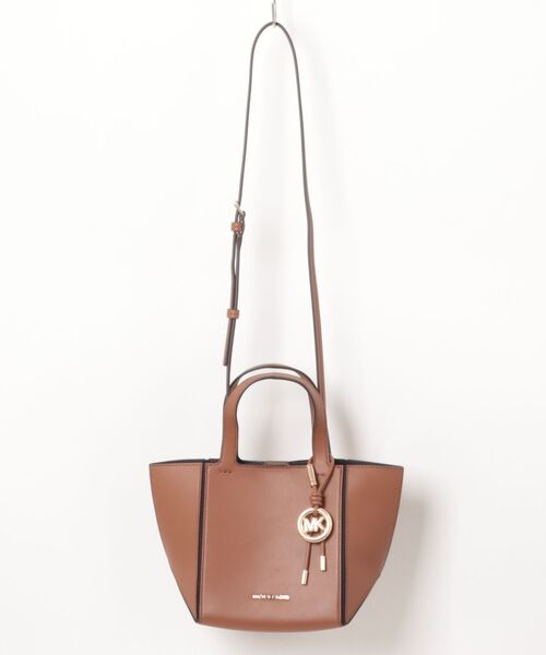 MICHAEL KORS(マイケルコース)の「JORDI コンバーチブル シンチ トート スモール(トートバッグ・レディース・ブラウン系・FREE)」の4枚目の写真