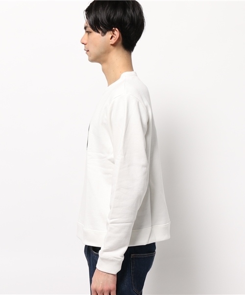OUTLET（アウトレット）の「【Ciaopanic】孔雀ロゴ（Tシャツ/カットソー・メンズ・グレー/オフホワイト・MEDIUM/LARGE）」の3枚目の写真