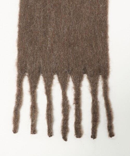 MONKEY TIME(モンキータイム)の「ソリッド マフラー(マフラー・メンズ・イエロー/ライム/ダークブラウン・FREE)」の8枚目の写真