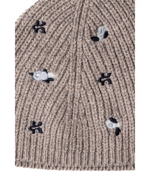 K motif beanie（ニットキャップ/ビーニー）｜Knuth Marf