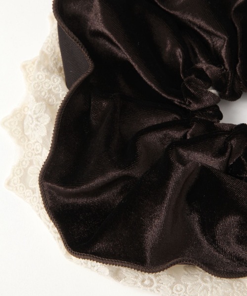 非売品 salyu VALON-1 プロモーショングッズ リリイ・シュシュ スカラップレースシュシュ | [公式]ローリーズファーム （LOWRYS FARM