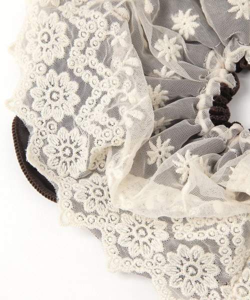 レースリバーシブルシュシュ 611647（シュシュ）｜LOWRYS FARM