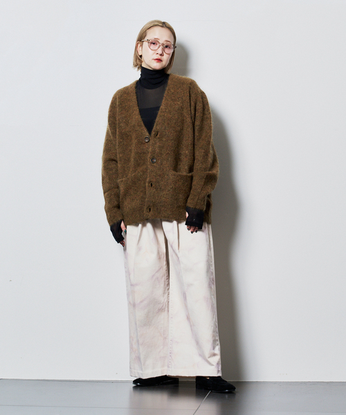 CITYSHOP（シティーショップ）の「《追加》SHEER HIGH NECK TOP：カットソー（Tシャツ/カットソー・レディース・ブラック/ベージュ/ピンク・FREE）」の13枚目の写真