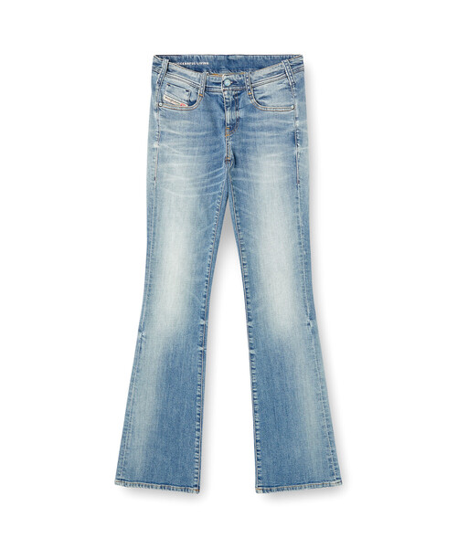 DIESEL(ディーゼル)の「ウィメンズ デニムパンツ 1969 D-EBBEY-T L.30(デニムパンツ・レディース・インディゴブルー・25inch/24inch/27inch/23inch/26inch)」の2枚目の写真