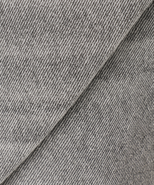 B.C STOCK(ベーセーストック)の「【WEB限定】ウォッシャブル /ドロストデニム(デニムパンツ・レディース・ブラック/サックスブルー・36/38)」の4枚目の写真