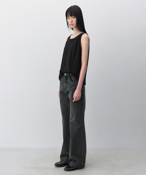 INSILENCE WOMEN(インサイレンスウーマン)の「ドミュア スリーブレストップ ブラック(Tシャツ/カットソー・レディース・その他・SMALL/MEDIUM)」の9枚目の写真