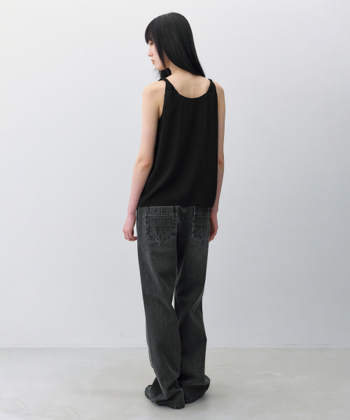 INSILENCE WOMEN(インサイレンスウーマン)の「ドミュア スリーブレストップ ブラック(Tシャツ/カットソー・レディース・その他・SMALL/MEDIUM)」の11枚目の写真