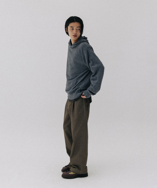 BLANKROOM(ブランクルーム)の「ヘリンボーンツイルパンツ_オリーブ(その他パンツ・メンズ・その他・1/0/3/2)」の4枚目の写真