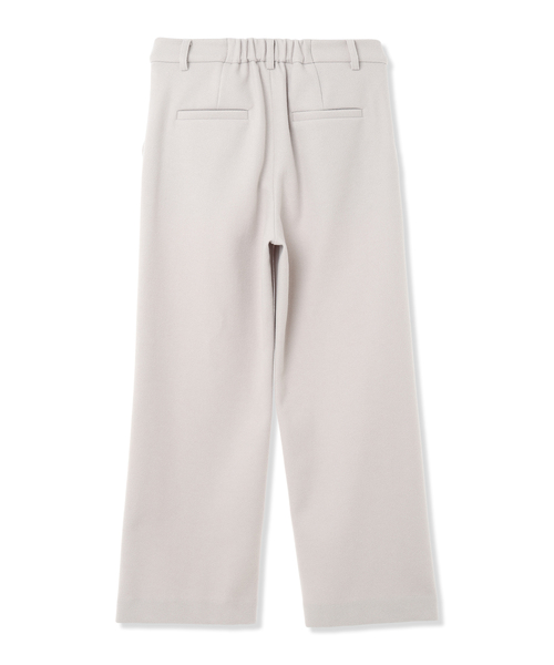 A/C DESIGN BY ALPHA CUBIC（エーシーデザインバイアルファキュービック）の「起毛ストレッチワイドパンツ【ウエストゴム】（その他パンツ・レディース・ブラック/ライトグレー・61/64/67）」の6枚目の写真