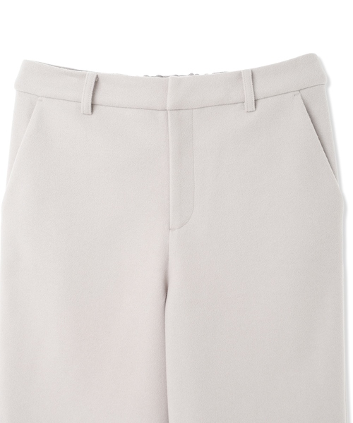 A/C DESIGN BY ALPHA CUBIC（エーシーデザインバイアルファキュービック）の「起毛ストレッチワイドパンツ【ウエストゴム】（その他パンツ・レディース・ブラック/ライトグレー・61/64/67）」の7枚目の写真