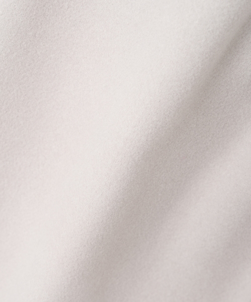 A/C DESIGN BY ALPHA CUBIC（エーシーデザインバイアルファキュービック）の「起毛ストレッチワイドパンツ【ウエストゴム】（その他パンツ・レディース・ブラック/ライトグレー・61/64/67）」の11枚目の写真