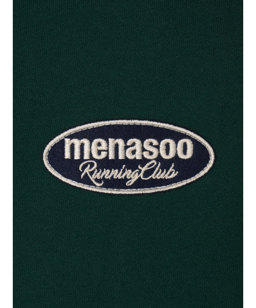 MENASOO(ミナス)の「カラーコンビネーションスウェットシャツ_グリーン_裏起毛生地(スウェット・レディース・グリーン・F)」の15枚目の写真