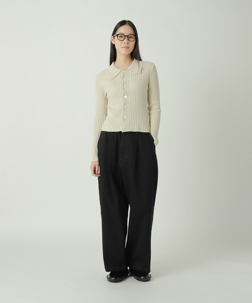 ZUCCa（ズッカ）の「HYPER STRETCH DENIM / パンツ（その他パンツ・レディース・ブラック/ブルー/ネイビー・M size）」の6枚目の写真