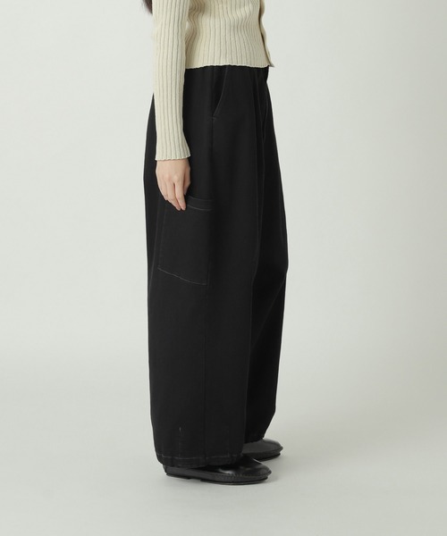 ZUCCa（ズッカ）の「HYPER STRETCH DENIM / パンツ（その他パンツ・レディース・ブラック/ブルー/ネイビー・M size）」の4枚目の写真