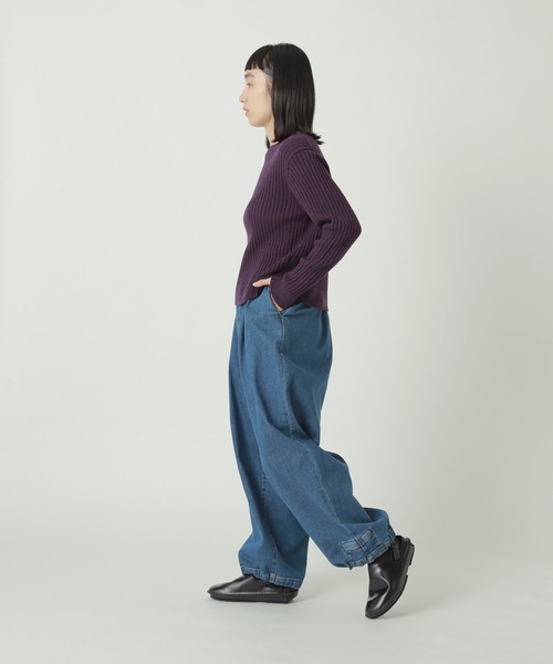 ZUCCa（ズッカ）の「HYPER STRETCH DENIM / パンツ（その他パンツ・レディース・ブラック/ブルー/ネイビー・M size）」の10枚目の写真