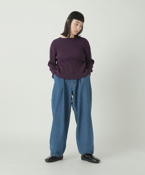 ZUCCa（ズッカ）の「HYPER STRETCH DENIM / パンツ（その他パンツ・レディース・ブラック/ブルー/ネイビー・M size）」の12枚目の写真