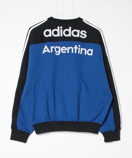 adidas(アディダス)の「クルー ウィズ カットライン スウェットシャツ / トレーナー / アディダスオリジナルス adidas Originals(スウェット・レディース・ブルー・MEDIUM/SMALL/XX-LARGE/LARGE/X-LARGE)」の7枚目の写真