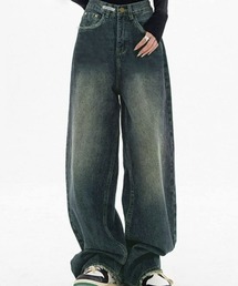レディースワイドレッグパンツ
