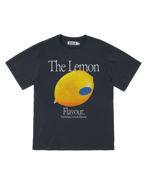 MATCHGLOBE(マッチグローブ)の「カラー レモン オーバーサイズ Tシャツ (ネイビー)(Tシャツ/カットソー・レディース・その他・FREE)」の6枚目の写真