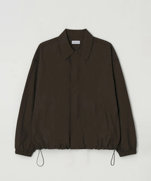 NUS（ナス）の「YEI Brown Collar Windbreaker Jacket（ナイロンジャケット）」